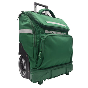 Boomerang Hardbody Big Wheel Trolley Bag Green (7899371339865)