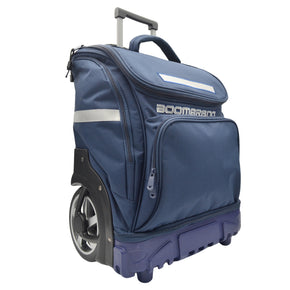 Boomerang Hardbody Big Wheel Trolley Bag Navy (7899375337561)