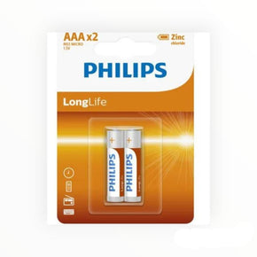 Philips Battery AAA 2 Pack AV581 R03L2B/97 (7777112457305)