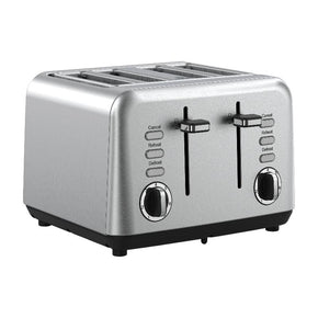 Swan Townhouse Stainless Steel Silver 4 Slice Toaster STH4S (7893189722201)