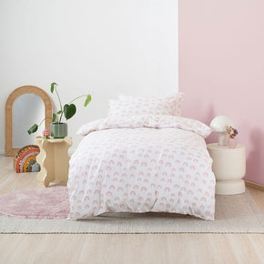 Linen House Rainbow Magic Pink Duvet Cover Set (7894768910425)