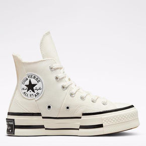 All Star Converse Sneakers Converse Chuck 70 Plus Foundational Canvas Hi White (7803630485593)