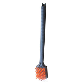 alva Braai T-Brush Alva Long Handle Nylon Bristle Braai Brush With Scraper BA175