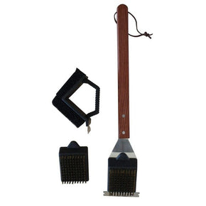 alva Braai T-Brush Alva Premium Grill Care Kit Brush & Scraper Tool BA40