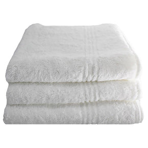 Glodina Luxury Marathon Towel White Snag Proof 440gsm (7881067135065)