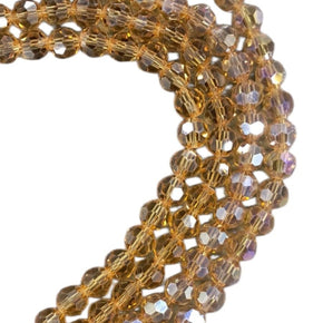 BEADS Habby Gold AB/Full String Crystal Glass Bead (7819081711705)