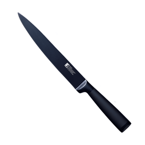 Bergner Knife Bergner Black Blade Stainless Steel Carving Knife BG-8775