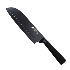 Bergner Knife Bergner Black Blade Stainless Steel Santoku Knife BG-8776