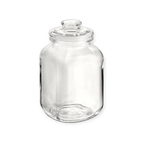 BORGONOVO CRYSTAL GLASS Borgonovo Jar Country 3100ml with Glass Lid 17214050 (7755313184857)