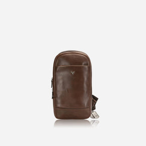 Brando Crossbody Bag Brando Brosnan One Strap Backpack, Brown