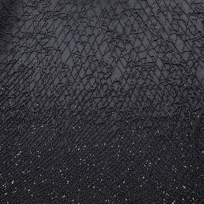 BRIDAL FABRIC Dress Fabrics Black Bridal Fabric 150cm (7820914294873)