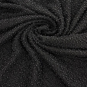 BRIDAL LACE Dress Fabrics Black Bridal Lace 140cm (7808699039833)