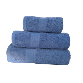 Bristol Towel Face Cloth 30x30 Bristol Egyptian Towel 440gsm Denim Blue (7809441923161)