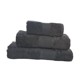 Bristol Towel Guest Towel 30x50 Bristol Lurex Towels Duck Grey (7513175654489)