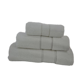 Bristol Towel Guest Towel 30x50 Bristol Lurex Towels White (7513176342617)