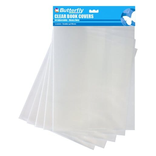 Butterfly A4 Book Clear Cover 5 Sheets for Sale ️ Lowest Price Guaranteed