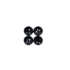 BUTTONS Habby Black Shirt Buttons D5 18in (7808653787225)