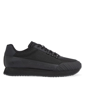 Calvin Klein Mens Sneakers Calvin Klein Retro Runner Laceup Black (7750506643545)