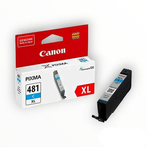 Canon INK CARTRIDGE Canon 481XL Cyan Original High Yield Ink Cartridge (7807385010265)