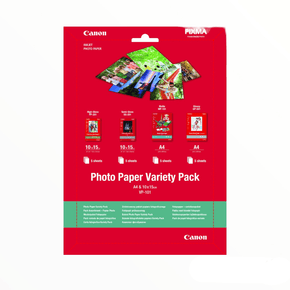 Canon Photo Paper Canon Photo Paper Variety Pack A4 & 10 x 15 cm VP-101 (7708462612569)
