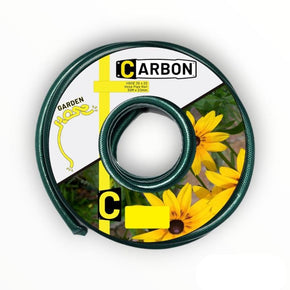 Carbon Garden Hose Pipe Carbon 30m x 20mm Green Garden Hose Pipe Roll (7809649082457)