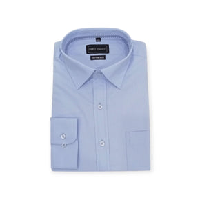 Carlo G Shirts Carlo G Long Sleeve Shirt Sky Blue (7877006557273)