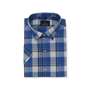 Carlo G Shirts Men's Carlo G Short Sleeve Shirt Navy