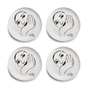 Carrol Boyes Bowls Carrol Boyes Face Facts Dinner Plate Set Of 4 (7798000451673)