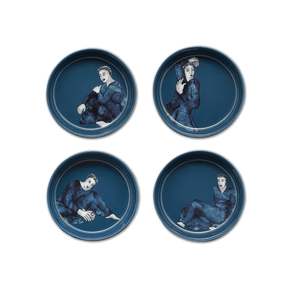 Carrol Boyes Bowls Carrol Boyes Indigo Blues Cereal Soup Bowl Set Of 4