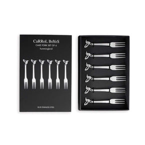 Carrol Boyes Fork Carrol Boyes Hummingbird Cake Fork Set Of 6