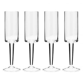 Carrol Boyes GLASS Carrol Boyes Ascend Champagne Flute Set Of 4 (6751990448217)