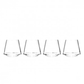 Carrol Boyes GLASS Carrol Boyes Stemless Glass Set Of 4 Edge 0G-SG-EDG-4