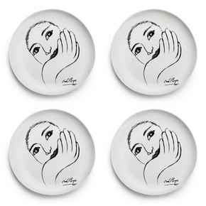 Carrol Boyes Side Plate Carrol Boyes Face Facts Side Plate Set Of 4 (7888803168345)