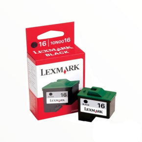 Lexmark No. 16 Original Black Ink Cartridge (7807476760665)