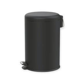 Continental Homeware DUST BIN Continental Homeware 20 Litre Dome Pedal Bin Matte Black CH880