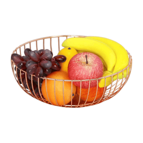 Continental Homeware Fruit Basket Continental Homeware Fruit Basket Rose Gold CH516