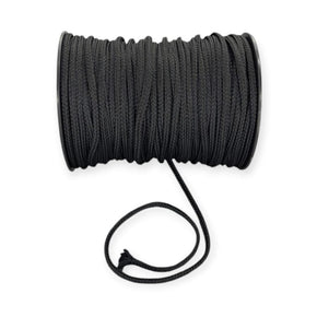 CORD Habby Black Draw Cord 6mm Black (7811834052697)