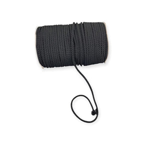 CORDS Dress Fabrics Cord 5mm Black (7820550307929)