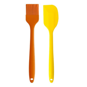 Creative Cooking Silicone Spatula Creative Cooking Silicone Spatula & Brush Set CC-113 (2061775831129)