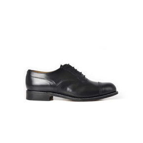 Crockett & Jones Shoes Crockett & Jones Mens  Leather Waylon, Formal Black Lace Up