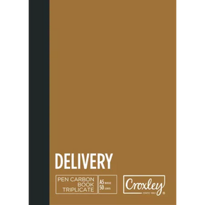 Croxley Pen Carbon Book - Delivery Triplicate A5 JD66PR (7908138156121)