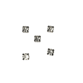 Diamante Habby 5mm Loose Diamante Silver (7818218537049)