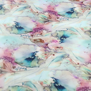 Printed Duchess Satin Fabric 150 cm (7762213732441)