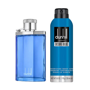 Dunhill Fragrance Dunhill Desire Blue Pack 100ml Eau De Toilette And Deo 226ml (7732904820825)