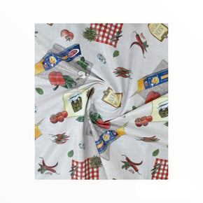 EDURA Plastic Tabling Flannel Backed Kitchen Plastic Tabling 116A 140 cm (7797715402841)