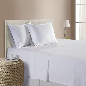 Egyptian Cotton FLAT SHEET Egyptian Cotton Flat Sheet 600 Thread Count  White