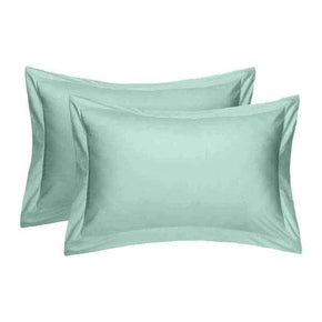 Egyptian Cotton pillowcase Oxford Standard Pillow Cases 45x70cm Egyptian Cotton 400 Thread Count Pillow Cases Duck Egg