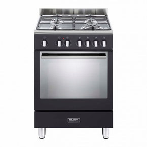 Elba Gas Stove ELBA 60cm Black 4 Gas Burner 01/6FX442-B