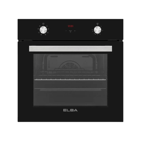 Elba OVEN Elba 60cm Black Glass Multifunction Finish Electric Oven - T60-5 (7702770974809)