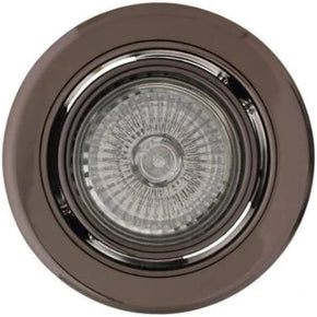 EUROLUX Downlight Fitting Eurolux Downlight Fitting D25 Gun Metal GU10/MR16